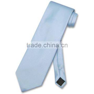 Italian Silk Polyester Necktie Solid Color photo-4