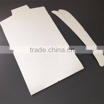 White Back Lining Cardboard Collar Support For Shirt Garment Accessories