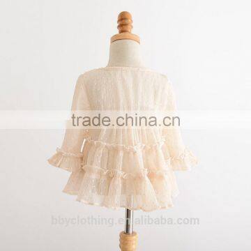 Girls Dresses Autumn 2017 Wholesale Lace Casual Soft Girl Lace Dress photo-5