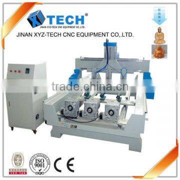 XJ1212 Two Heads Dual Spindles Cnc Stone Cutter Router With CE photo-6