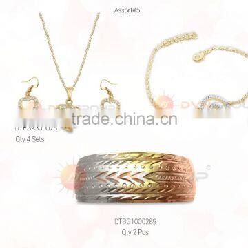 Ready Combo of Jewelry For USD $ 150 With Free Shipping With 55 Designers Pieces of Mixed Plating Colors, Ideal for Sample Kit photo-5