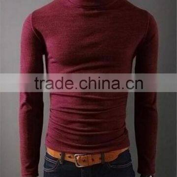 Eco-Friendly Factory Custom Turtleneck Wholesale T-shirts photo-3