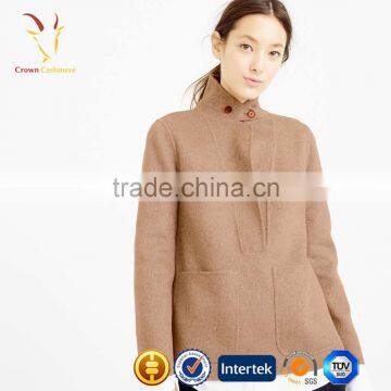 Ladies Short Woolen Coat Design,Latest Design Short Coat Women photo-2