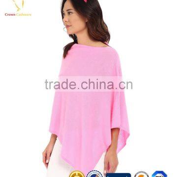 Cashmere Designer Poncho Sweater For Women