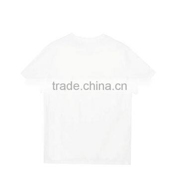 Customized White Casual Short Sleeve Emboridered t Shirt for Men photo-2