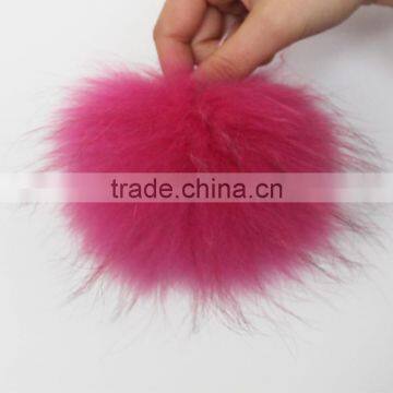 Myfur China Wholesale Luxury Real Raccoon Fur Pom Poms photo-3