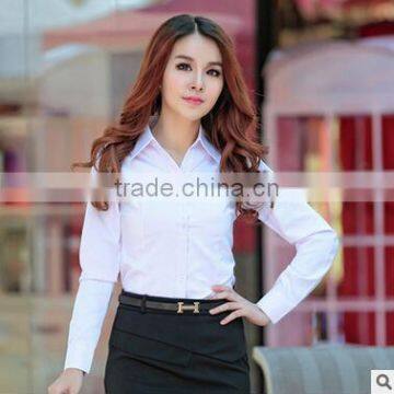 custom hot sale China manufacturer adies clothing women formal shirts designs