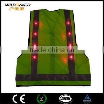 Hi Vis Soft Works Clothing Sercurity Jacket /Police reflective vest