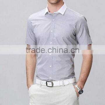 Stylish men t shirts collar contrast cheap fashion t shirts