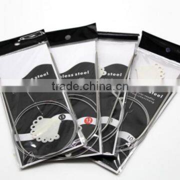 Stainless Steel Circular Knitting Needles Set 6-10# photo-2