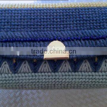 Plastic Canvas Clutchbag Sheets/Shapes ,Cross Stitch Purse/Bag 14X13inch photo-4