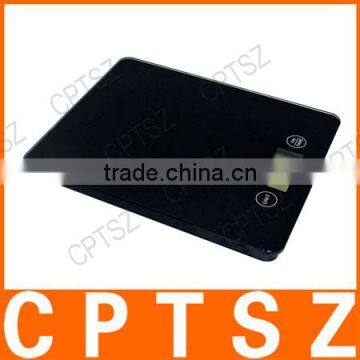 Touch Screen High Precision 5kg/1g Food Digital Kitchen Scale/Timing Tray Coffee Balance photo-3