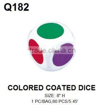 5inch PU Coated Foam Number Dice photo-5
