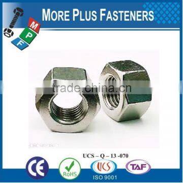 Made in Taiwan Stainless Steel Black Coated Zinc Finish Heavy Hex Nut photo-3