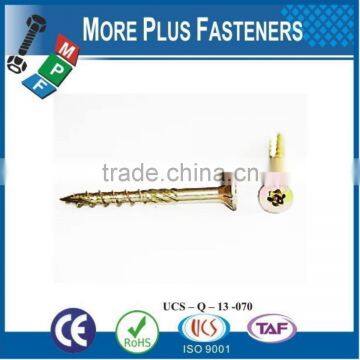Made in Taiwan Chipboard Screw Particle Board Screw Gympsum Board Screw Pozi Drive Countersunk Head Six Lobe Recess Torx Drive photo-6