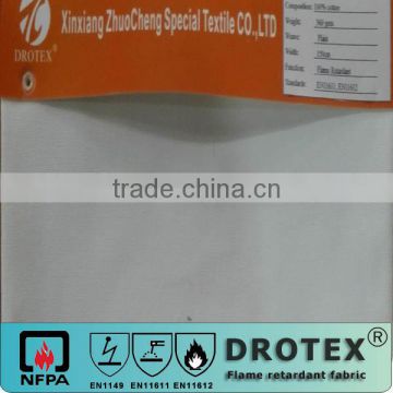 Cotton Polyester fabric with metallic anti-static fiber for electric bedsheet