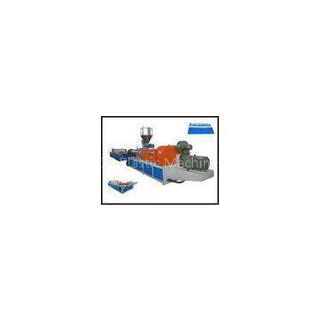 Durable Twin Screw Extruder For Plastic Corrugated Roofing Sheet Making Machine