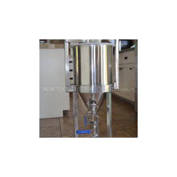 30L Stainless Steel Food Grade Conical Fermenter Home Brew Kettle