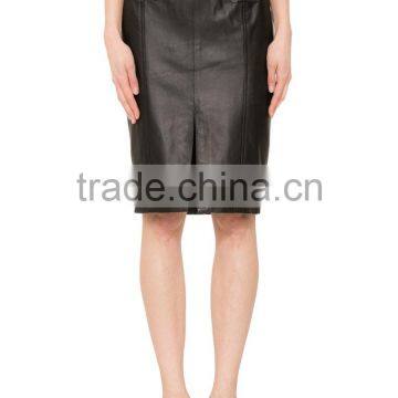 Women leather skirts