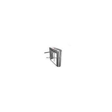 Manual barrier steel bi-directional waist height turnstiles for supermarket entrance