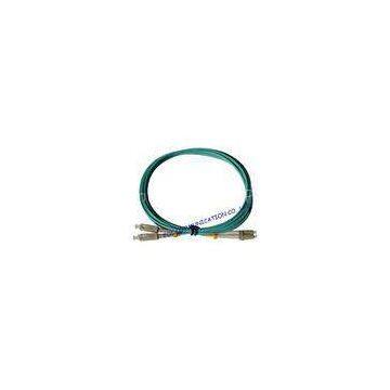 OFNR Hytrel OM3 Optical Fiber Patch Cord Hybrid , Duplex Telecom Systems lc sc patch cord