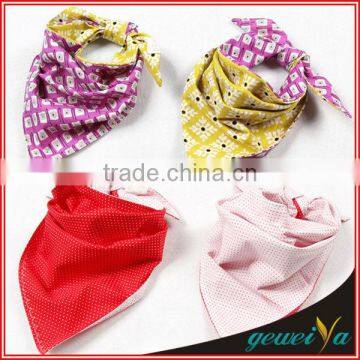 Cotton Dot Printed China Handmade Handkerchief