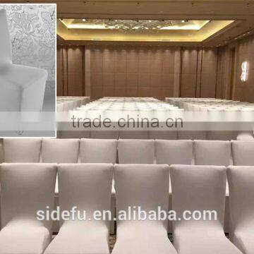 Luxury Wholesale White Lycra Spandex Chair Cover photo-4