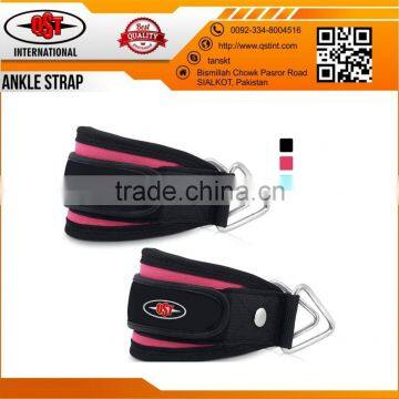 Multi Color New Style D Ring Ankle Strap Weight Lifting / Gym For Men Womens