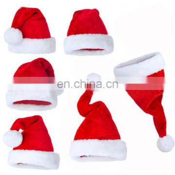 Children and adult -xmas-hat-santa-Claus-cap-lint-warm christmas gift