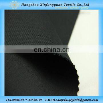 black cotton twill spandex fabric with high quality