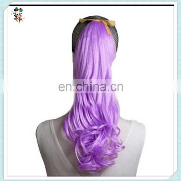 Womens Sexy Purple Wavy Hair Piece Ponytail Wig HPC-0191