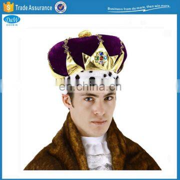 Adult Fancy Dress Carnivla Party Crazy Royal King Foam Hat
