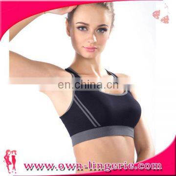 2015 New Elegant Beach Wear Sports Gym Bra Top With Removalbe Padding photo-6
