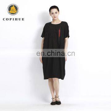 Golden Supplier High Quality Fashion New Black Women Dress