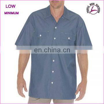 OEM Work Uniform/ Men's Short Sleeve Work shirts