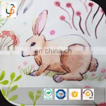 100% Polyester Printed Knitting Brush Fabric photo-5