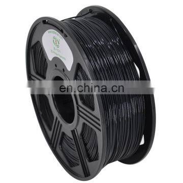 Great Printing Performance PLA Filament 1.75MM 3D Printer Filament with Black Color