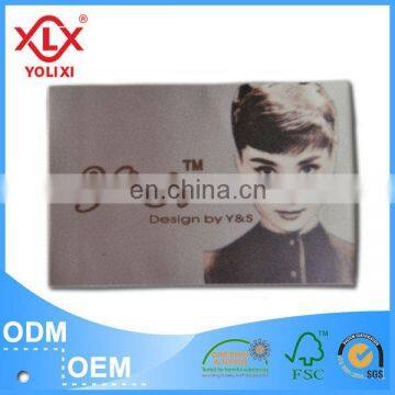 Double layer printed clothing label manufacturer