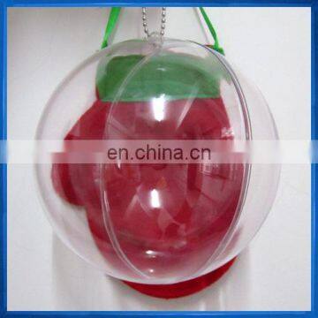 12cm clear plastic ball,bauble