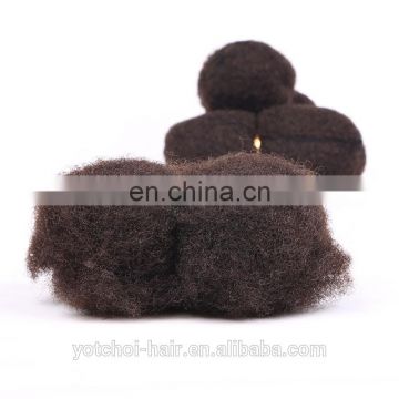 Best Selling!!!100% unprocessed 6A mongolian virgin afro kinky curl natural color hair weft remy human hair weaving