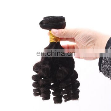 Hair extension remy human hair bulk