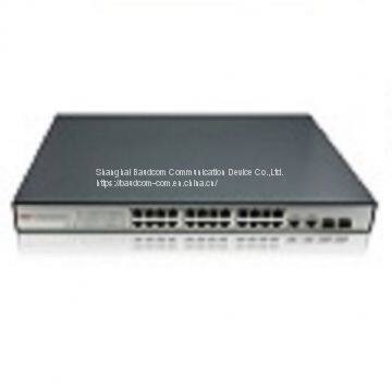 26 Ports 10/100M PoE Switch with 24FE POE + 2GE SFP uplink+ 2GE RJ45 uplink