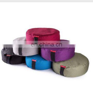 Custom Different Color Cotton With Buckwheat Hull Filling Meditation Cushion photo-5