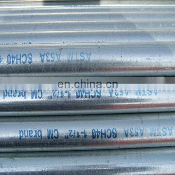 schedule 80 galvanized steel pipe