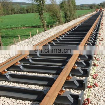 China railway precast concrete sleepers steel wooden railway sleepers sale