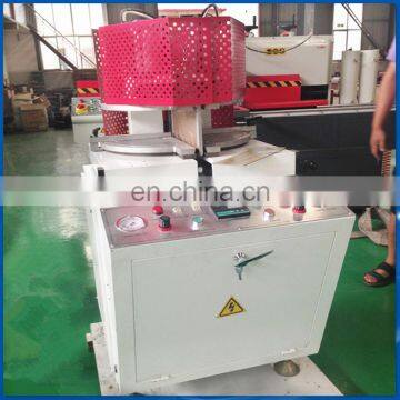 Any degree weld plastic window and door assembly machine