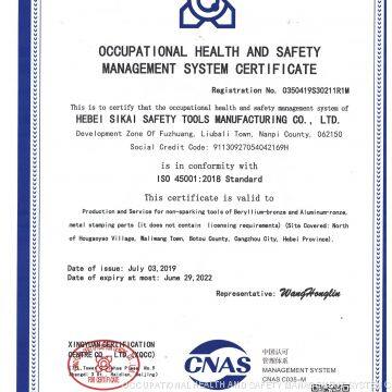 OCCUPATIONAL HEALTH AND SAFETY MANAGEMENT SYSTEM C
