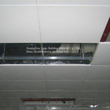 600x600 Aluminum Gusset Exhibition Hall Original Ecological Wood Grain