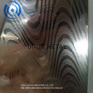 Metal Embossing Coil  CTL into Embossed Stainless Steel Sheet