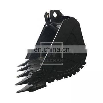 Excavator EC210BLC EC200D Durable Heavy Duty Rock Bucket Bucket Volume 0.5CBM 0.8CBM 1.0CBM